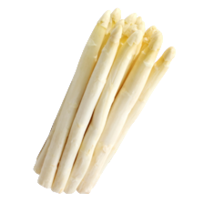 Losse witte asperges 